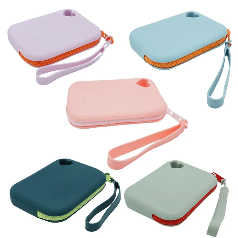 sunorchid Silicone Dog Treat Bag Pet Snack Bag Travel Portable Training Pet Walking Bag Food Reward Storage Bag Pet Supplies New