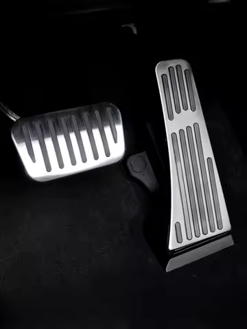 For BYD Seal U Sealion 6 2024 Car Accelerator Brake Pedal Covers Stainless Steel Anti-skid Car Foot Pedas Pad Accessories