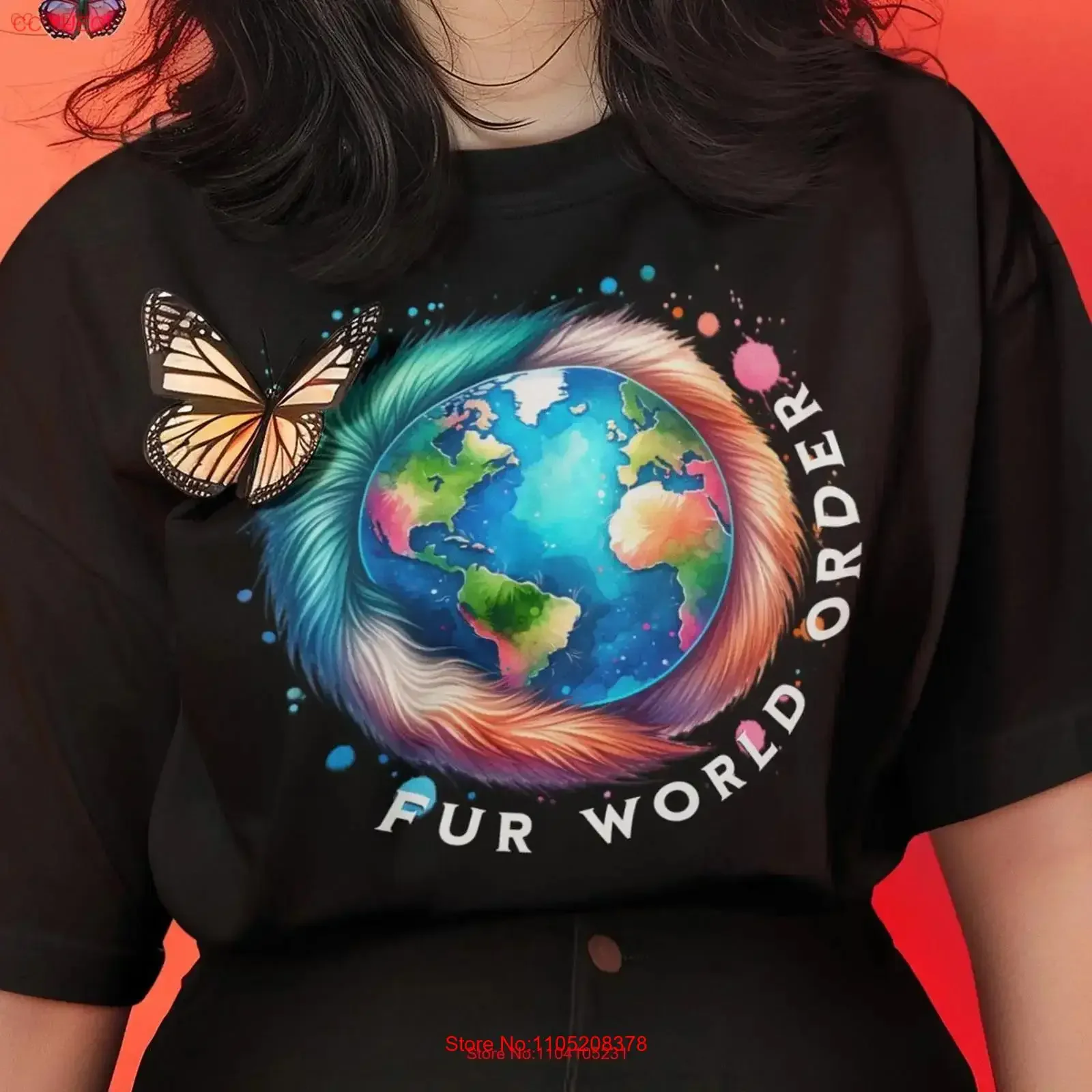 Furry World Order T Shirt LGBT Pride Gay Lesbian Parade Softstyle vintage Washed graphic Versatile Stretched designer clothes