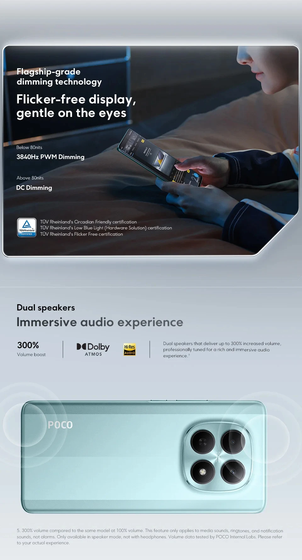 Gobal Version POCO M8 5G Smartphone 6.77" 120Hz Display Snapdragon 6 Gen 3 NFC 50MP 5520mAh 45W Charing