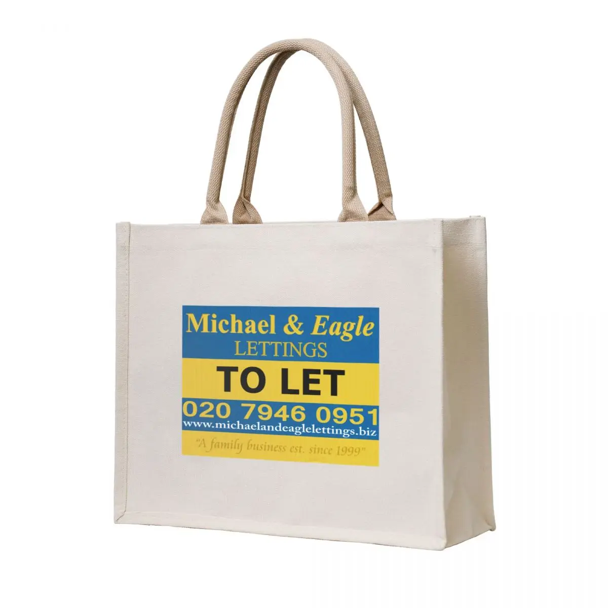 

Michael & Eagle Tote Bag Canvas stote bag women bag Reusable bags personalized tote