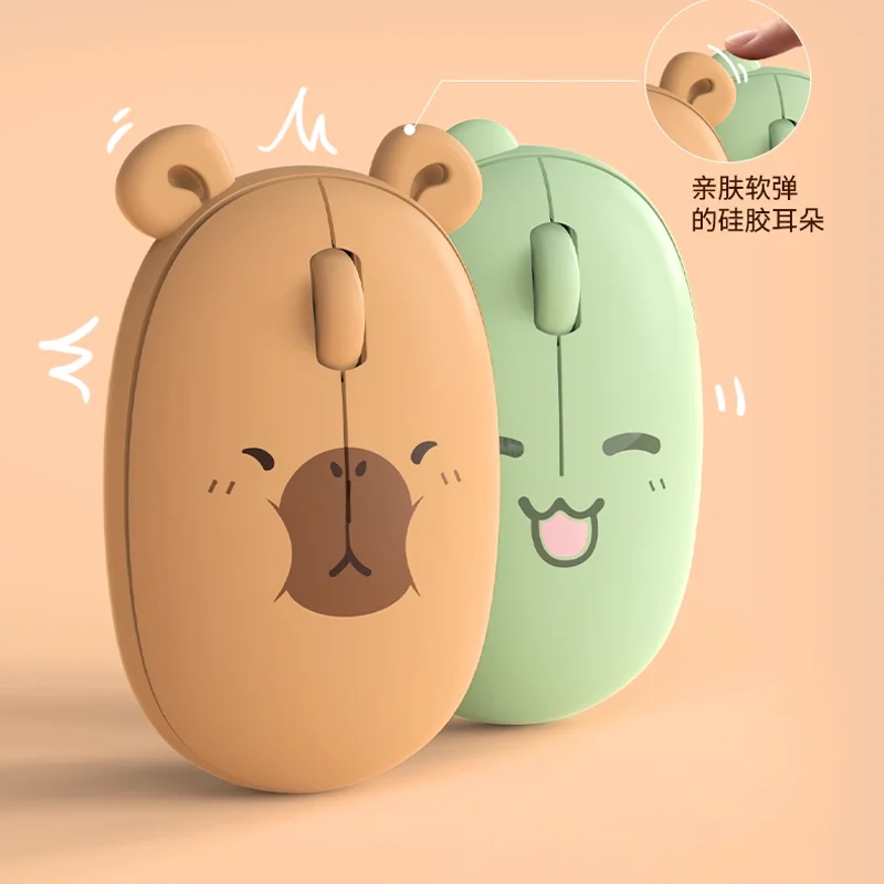 simpatico-mouse-wireless-genki-cube-z17-mouse-silenzioso-bluetooth-portatile-per-laptop-desktop-mouse-da-ufficio-a-tema-animali-domestici-regalo