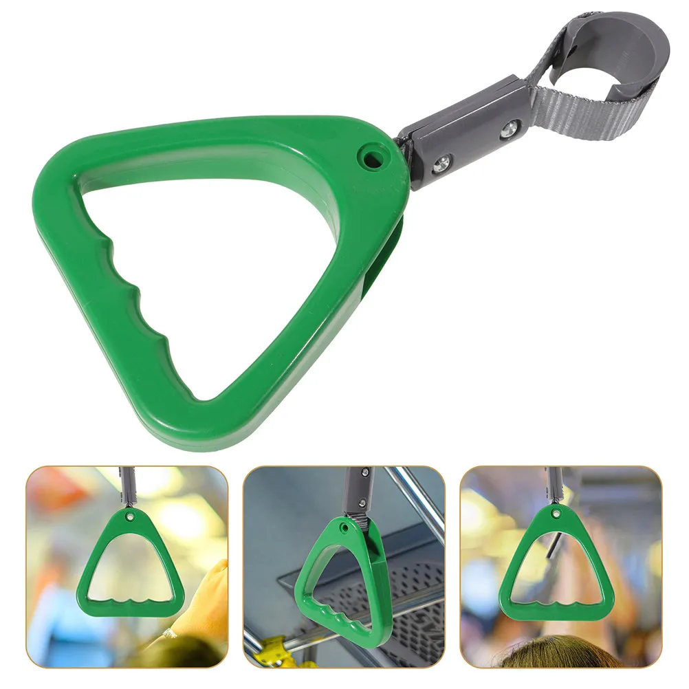 Adjustable Train Handle Ring Set – 2pcs Safety Grip Support for Elderly, Disabled, Standing Assist & Vehicle Use