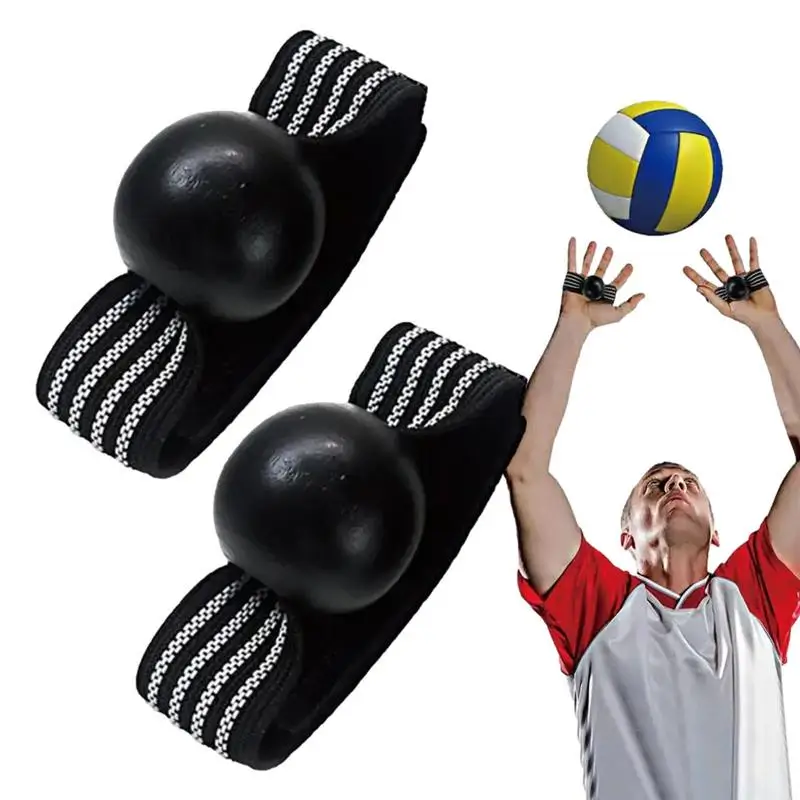 

Volleyball pass band Non-Slip ball Catching Band with Wooden Bead Volleyball Training Aid Improved Passing Skills Trainer Band