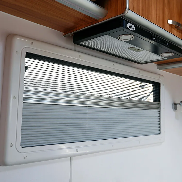 hot High Quality Service 452*502mm  RV ASA Right Angle Side Window Convex Outside and Flat Inside with High Performance