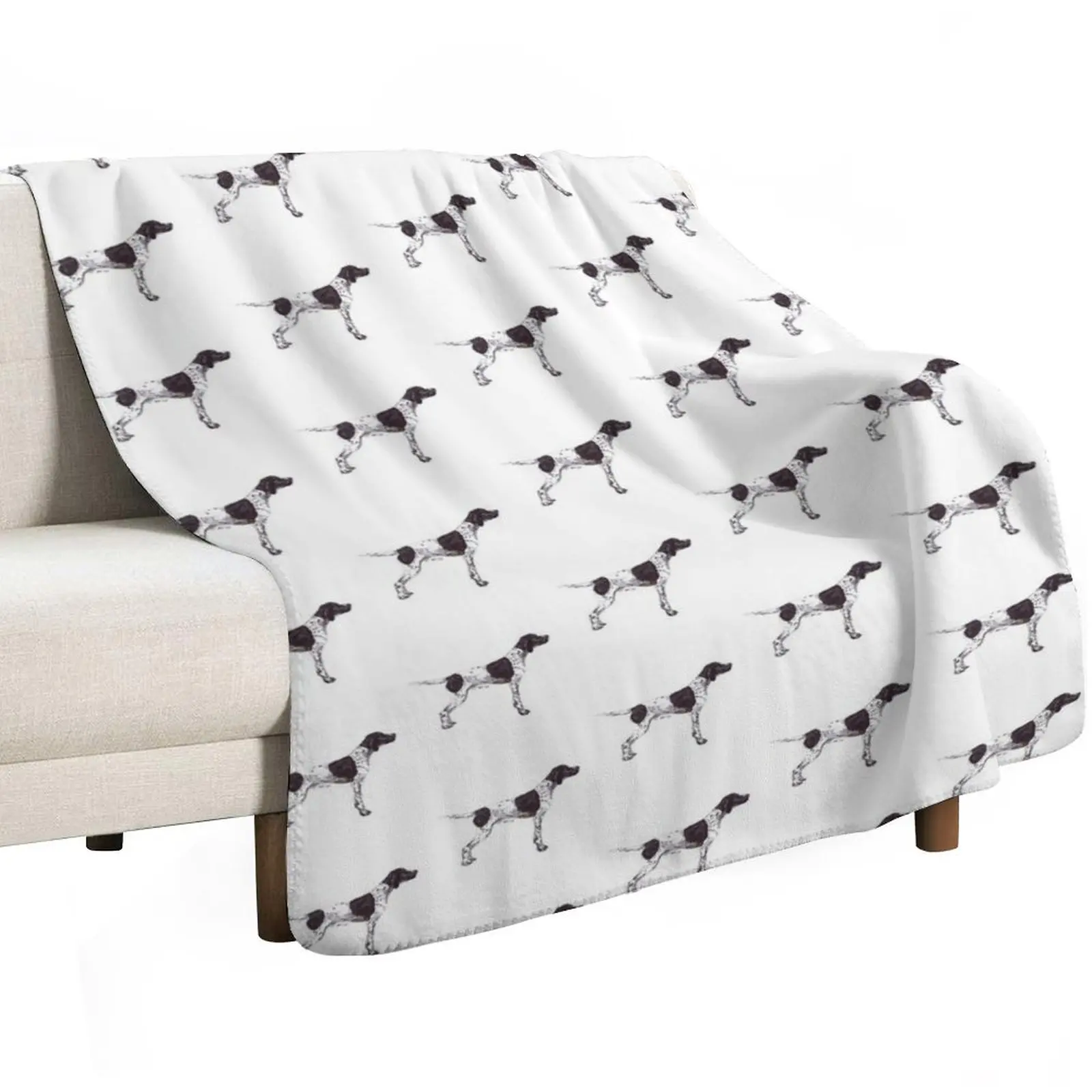 English Pointer Dog Breed Show Stack Stand Throw Blanket Hair valentine gift ideas Quilt Summer Baby Blankets