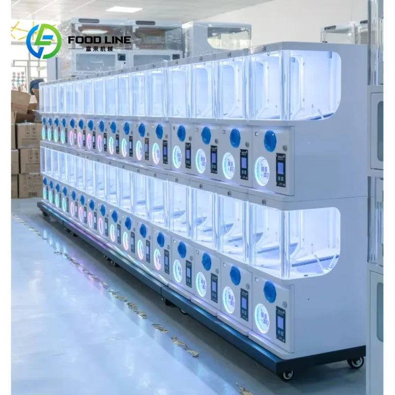 Customized electric capsule toy dispenser custom logo gacha machine mystery toy vending for store commercial operation