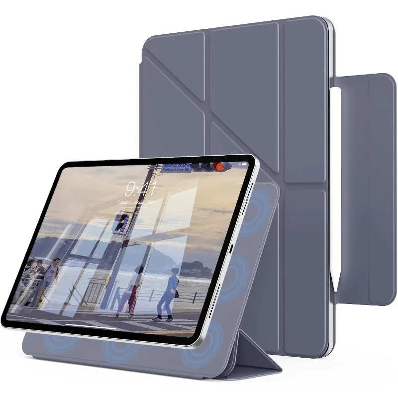 

Складной магнитный чехол Y для iPad Air 13 2025 iPad Pro 11 12,9 2018 Магнитный чехол для iPad Air 4 5 10,9 10 11 A16 Mini7 A17 Pro funda