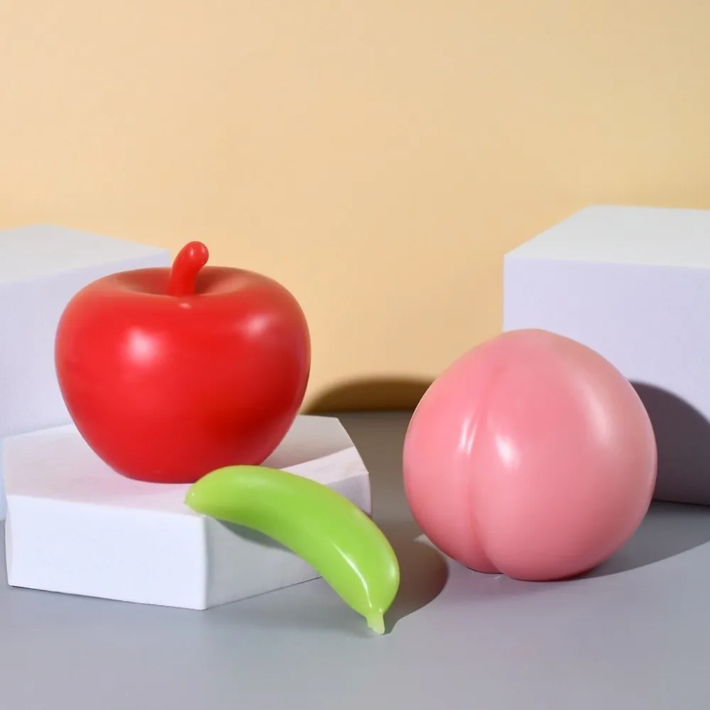 Reusable Fruit Silicone Mold 3D Realistic Texture High Temperature Resistant 3D Realistic Candle Mold Flexible Silicone