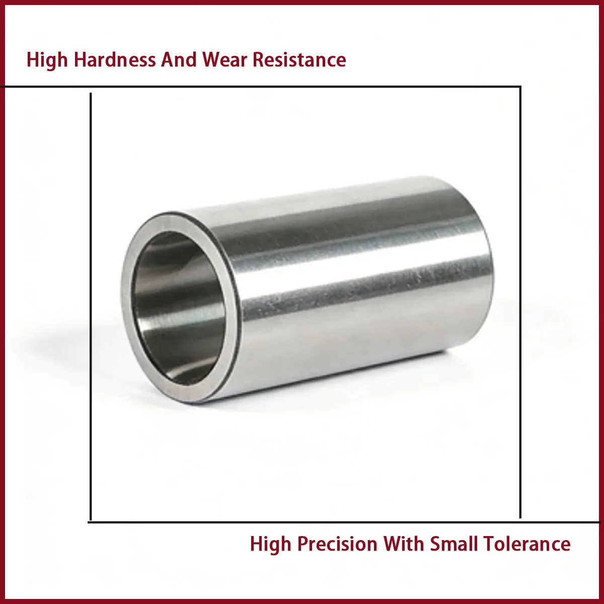 Bearing steel sleeve with inner diameter of 17-19mm is used in motors, machine tools, construction machinery, etc