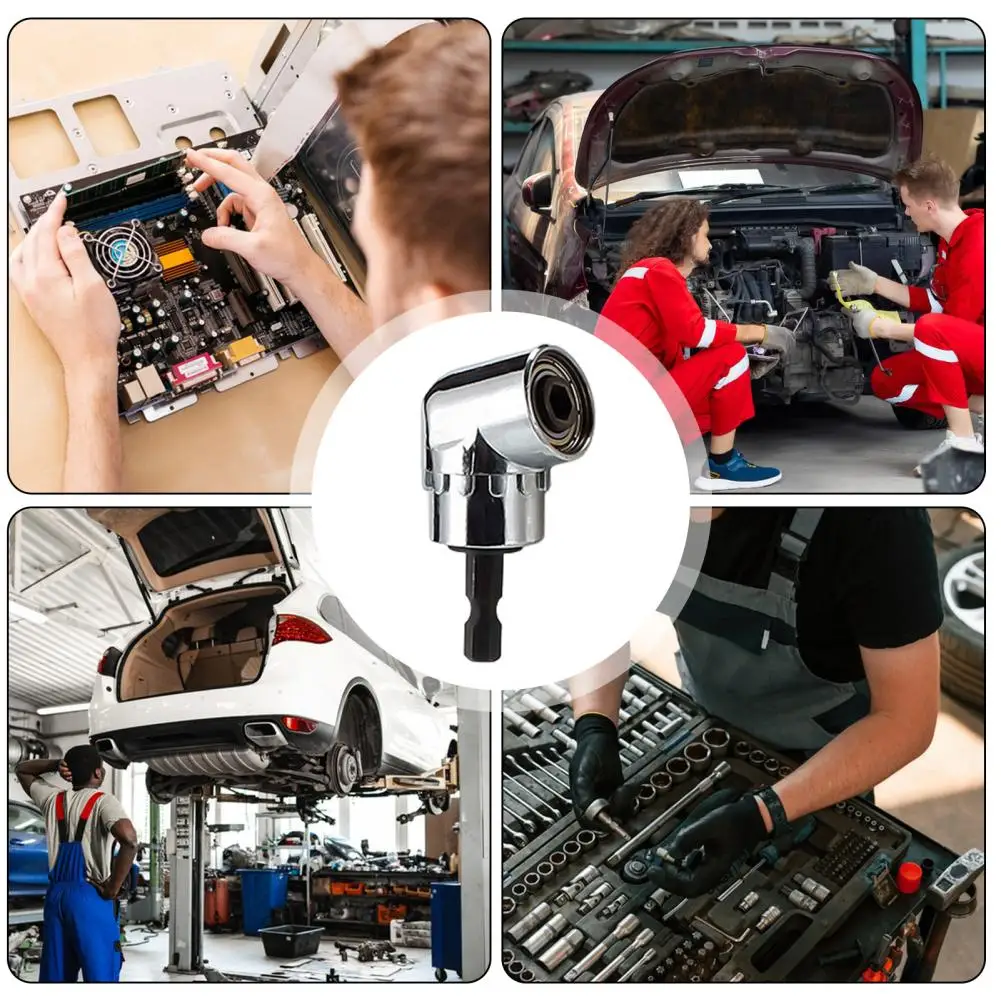 Torque-verbeterde gereedschappen Flexibele 105 graden schroevendraaierverlengset met multifunctionele bochtschroevendraaierbits Duurzaam