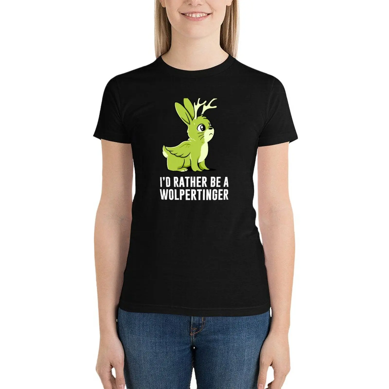 

Wolpertinger T-Shirt cute tops cute clothes Short sleeve tee tight shirts for Women