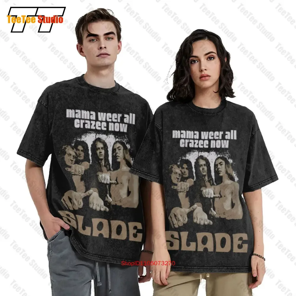 Slade Mama We’Re All Crazee Now Vintage Oversized T-Shirt CKTU