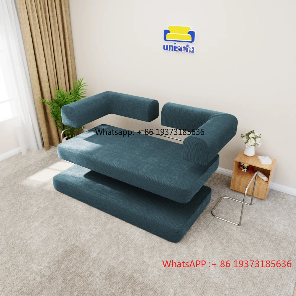 Unisofa 2026 Compression Sofa Modular Foam Sofa Couch Sectional New Design for Hotels and Apartments Removable Cover Feature