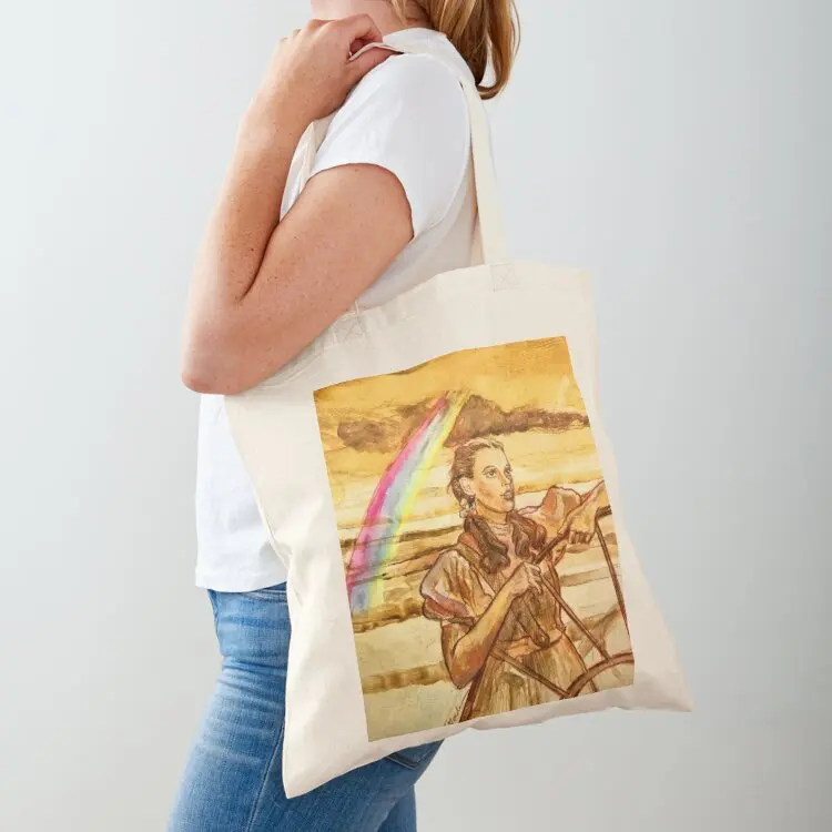 Behind the moon, beyond the rain Tote Bag