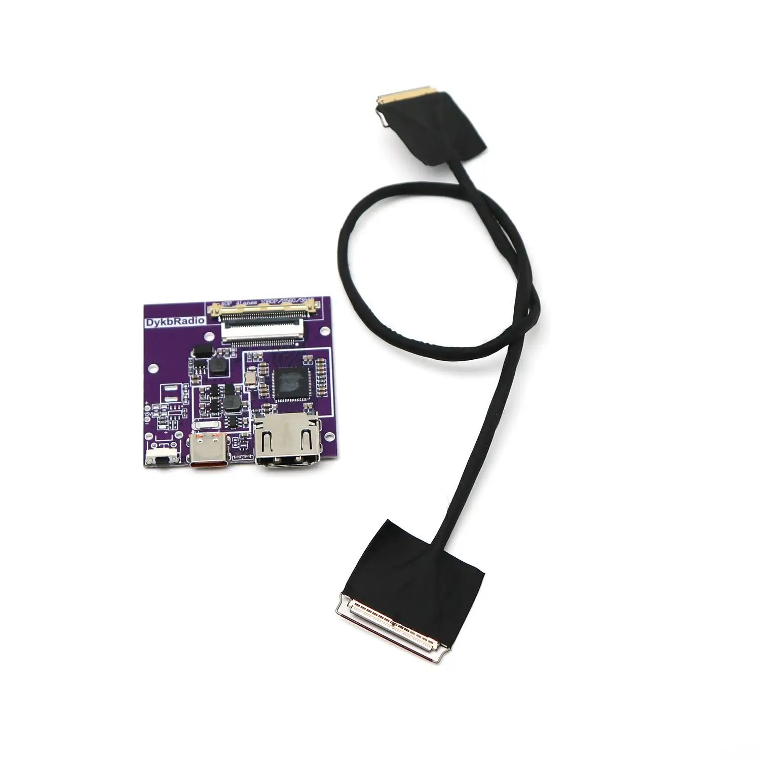 30pin 40pin HDMI TO EDP-Treiberplatte 2K 4K 60Hz 120Hz EDP-Signalprojektion tragbarer LCD-Laptop-Bildschirmmonitor Sekundäranzeige – Detail 8