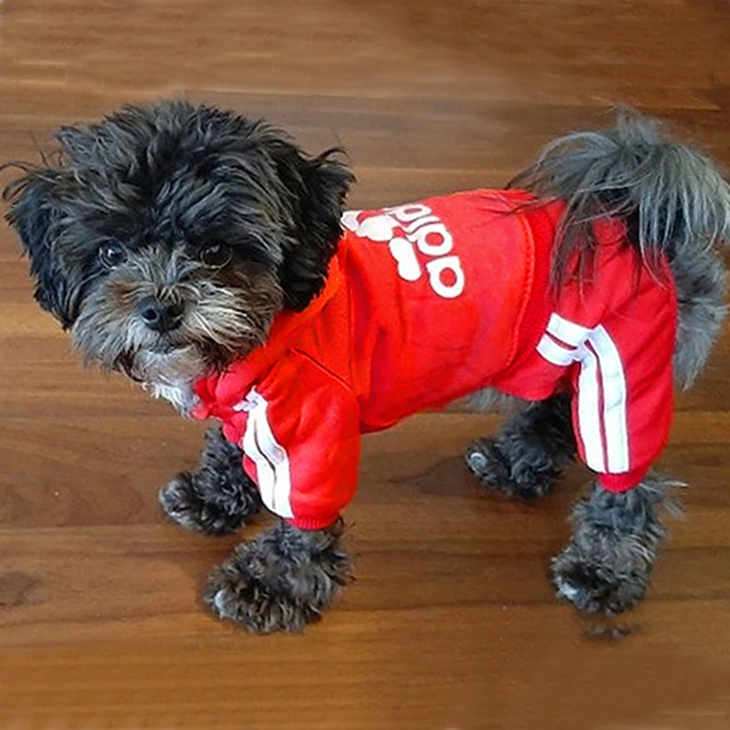 Clothes for Small Dogs Adidog Winter Dog Clothing for Medium Dogs Pet Products Puppy Sweatshirt Coat Chihuahua Costume Dropship