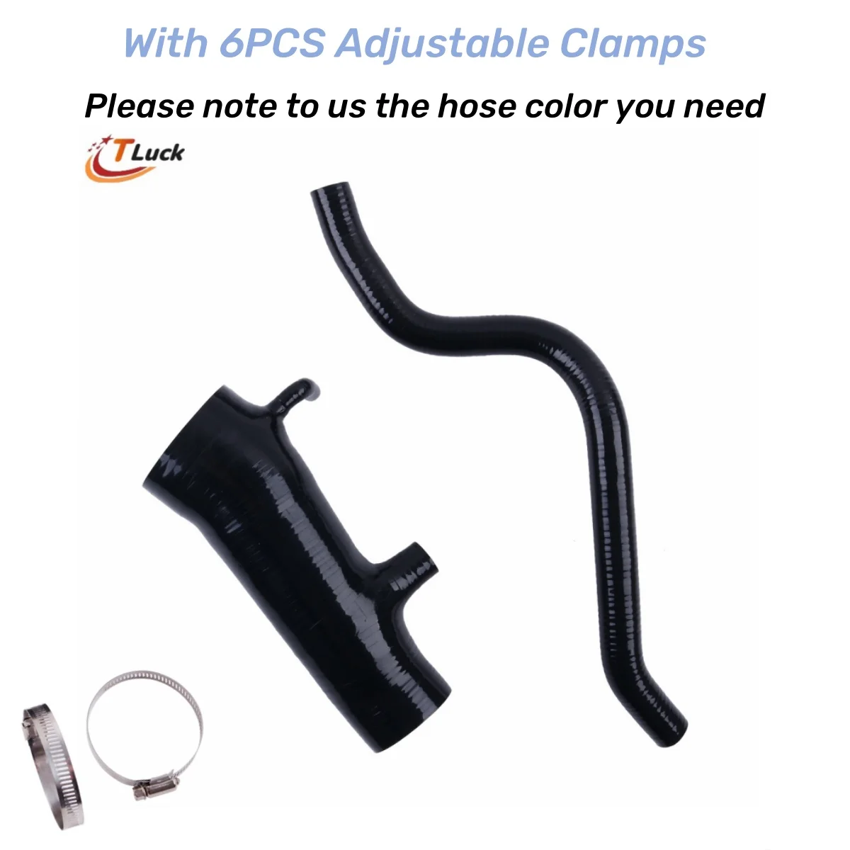 2 قطعة ل 1999-2004 لاند روفر ديسكفري 2 TD5 خرطوم السيليكون مدخل دفعة الأنابيب توربو إلى صندوق الهواء أنبوب عدة 2000 2001 2002 #5