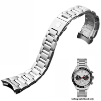 Solid Stainless Steel  Watch Band For Tag for Heuer Carrera CBN2A1D Competitive Potential WAY201S Series 22mm men Watch Straps