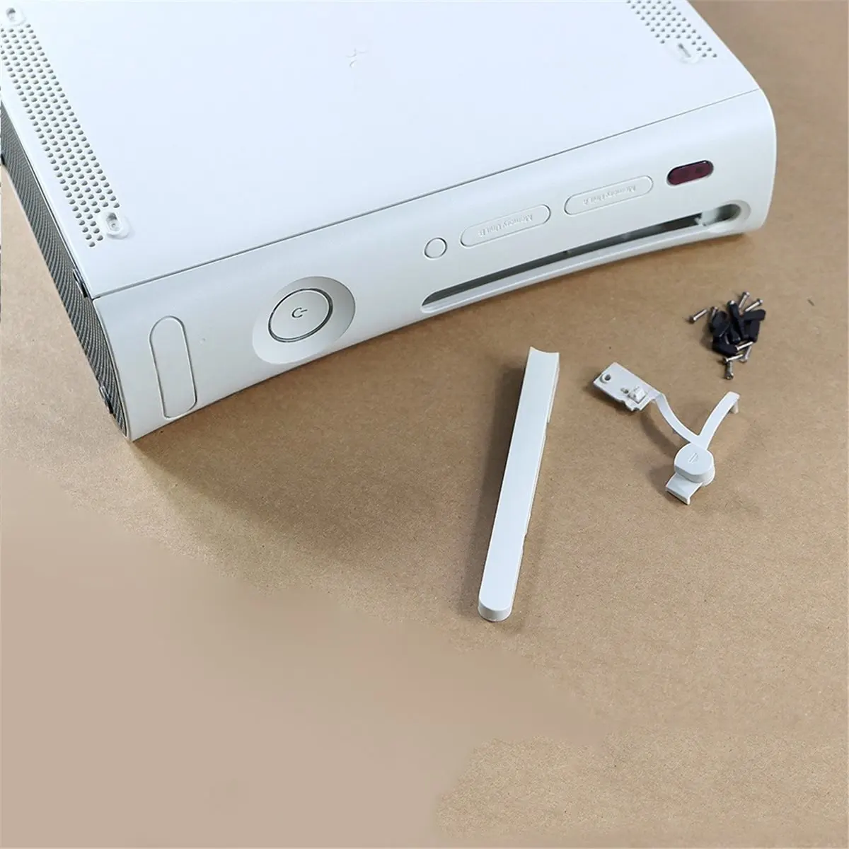 X14A& Complete Housing Shell Case Kit for Xbox 360 Fat Accessories for Xbox 360 Phat Game Console White