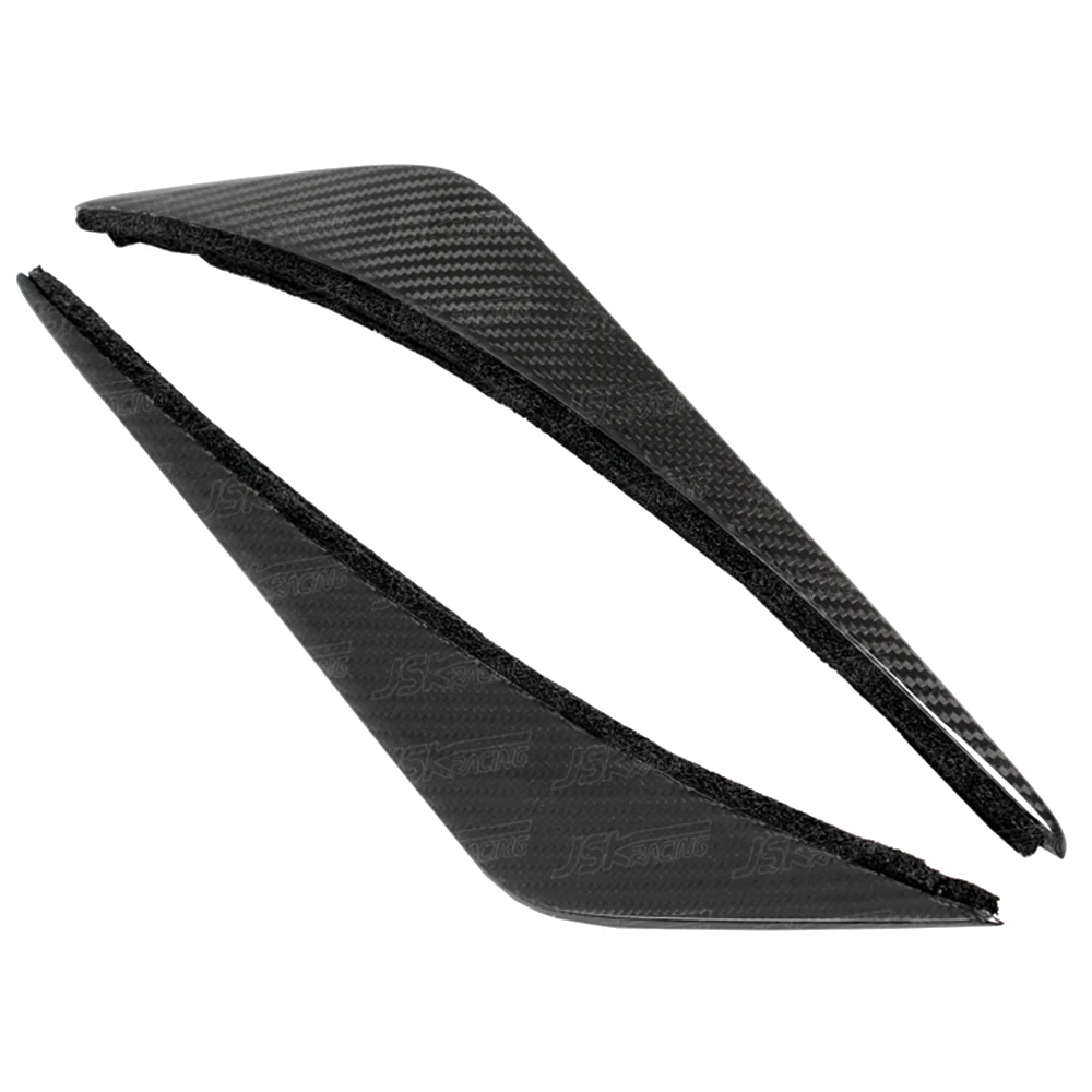 For Mclaren 720S 2017-2019 N Style Dry Carbon Fiber Front Bumper Canards