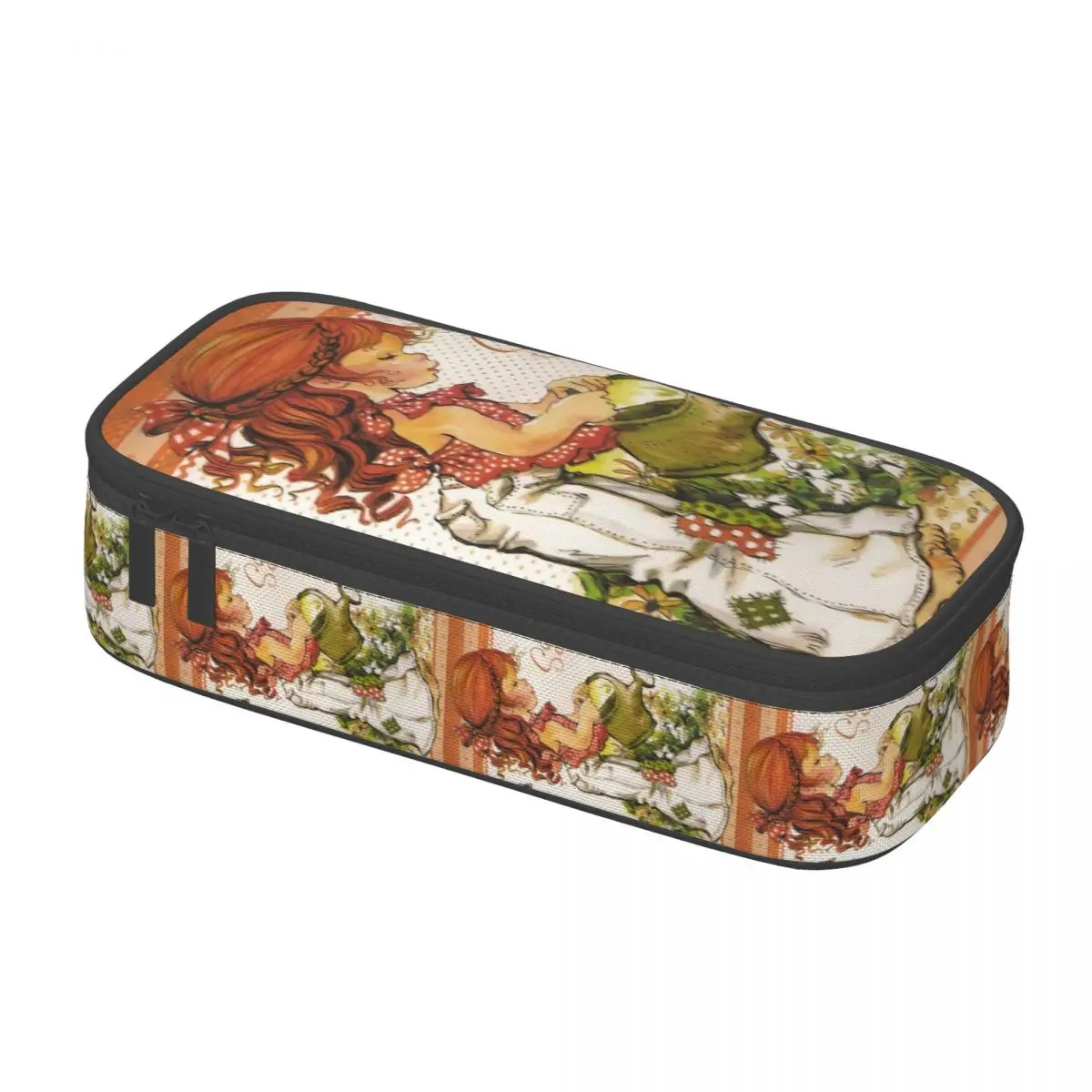 مخصص Kawaii رائعتين S-Sarahs K-Kays مقلمة لصبي فتاة سعة كبيرة الكرتون فتاة صندوق رصاص القرطاسية