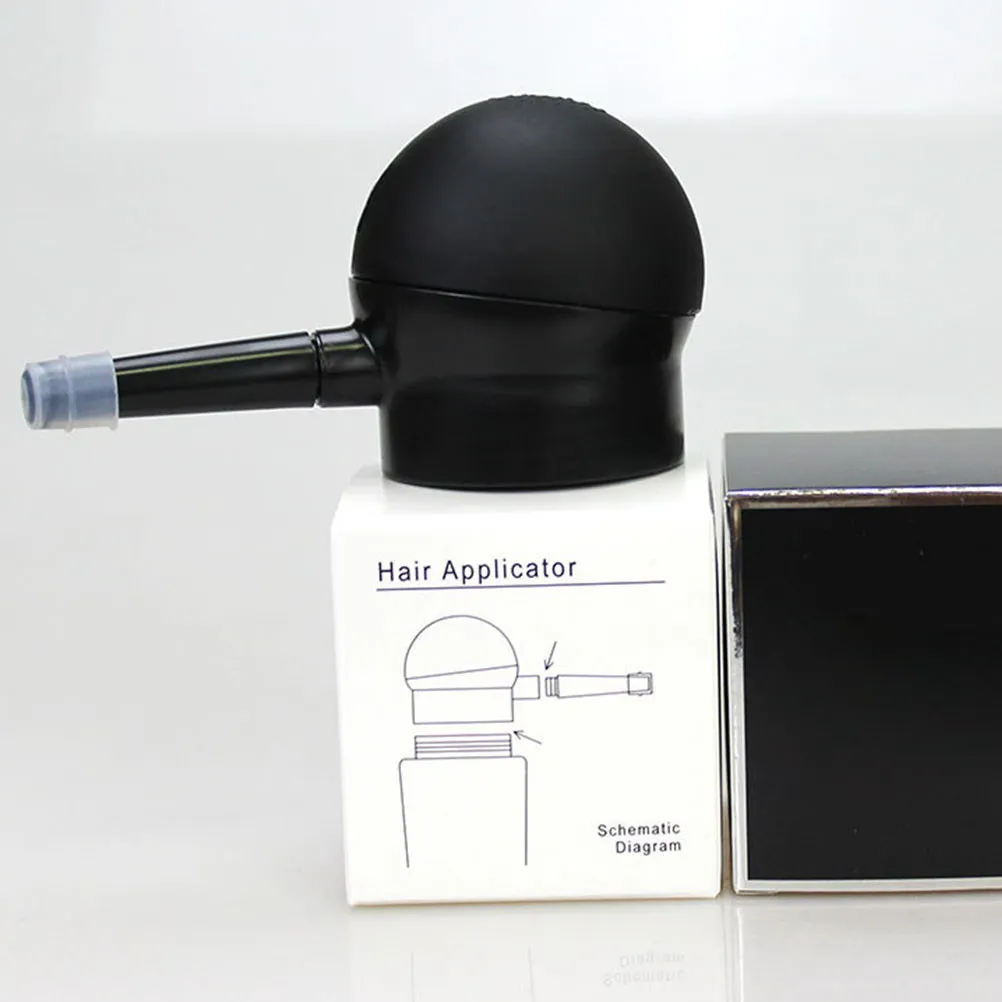 1Pcs Hair Building Fibers Applicator Spray Pump Precision Application Uniform Fiber Spread Saves Product Easy Screw-on Design