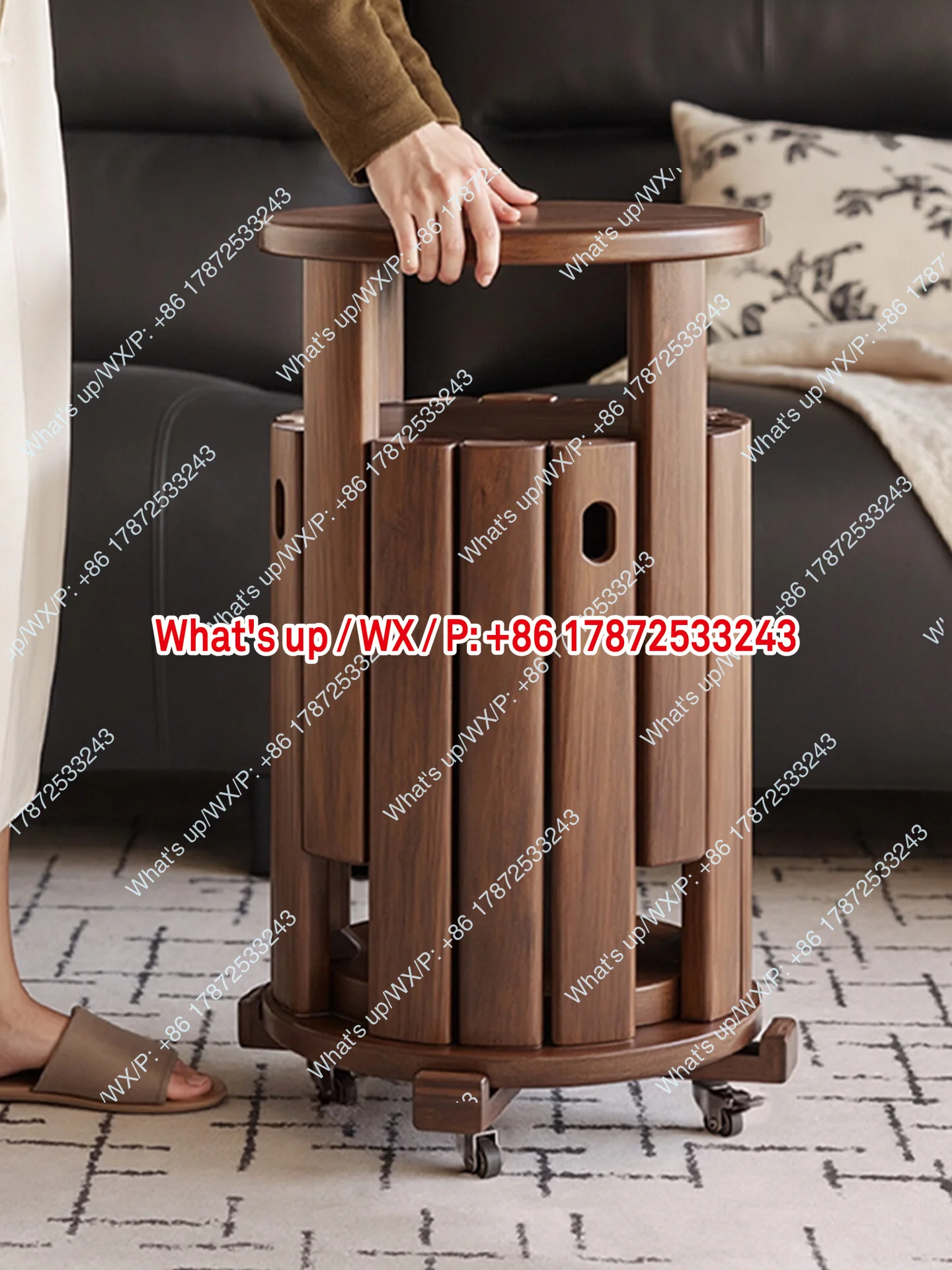 Home use stackable stool storage combination stackable stool restaurant stackable guest backup
