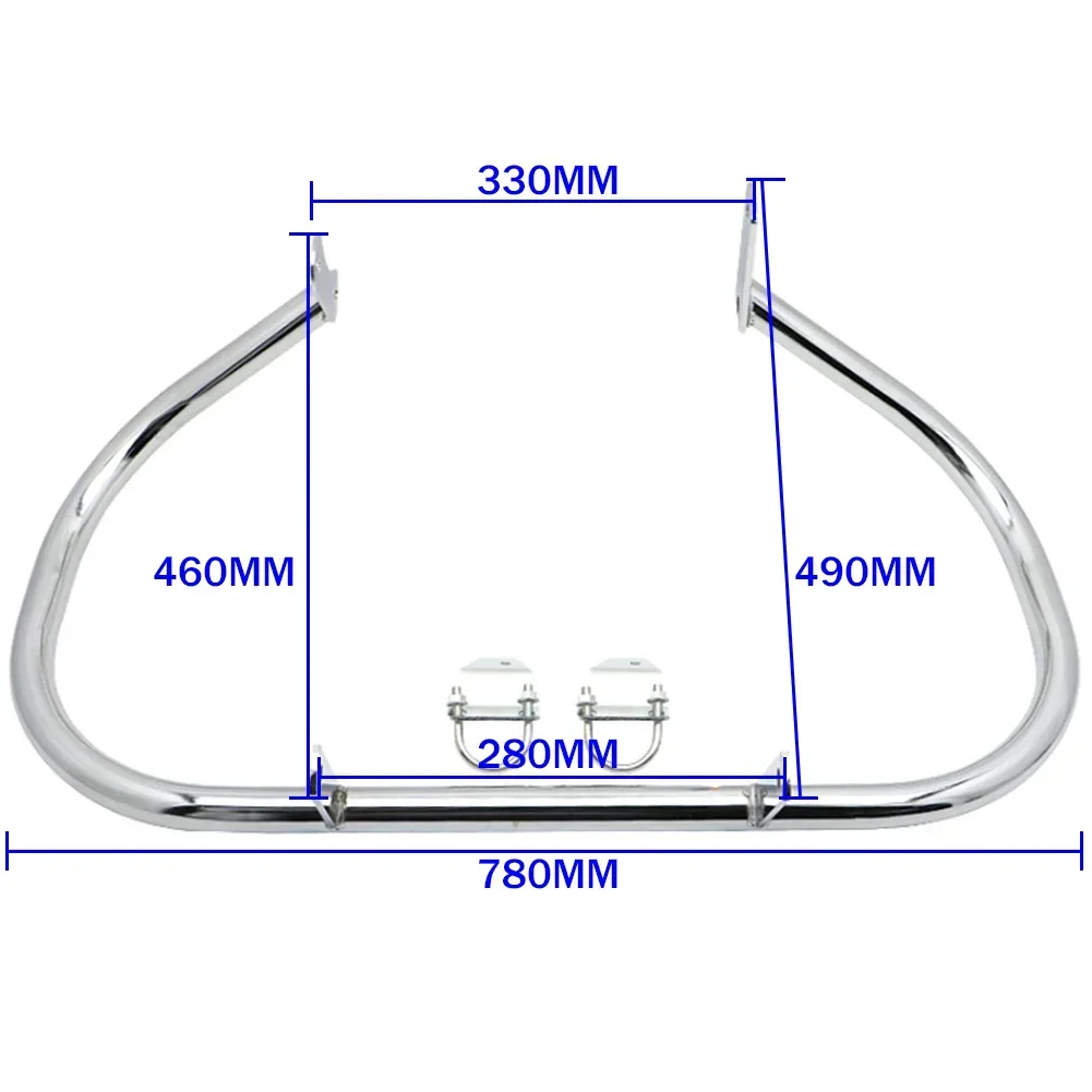 Big Mouth Bar Engine Guard Highway Crash Bar for Honda VTX 1800R 1800S 1800N 2002 2003 2004 2005 2006 2007 2008