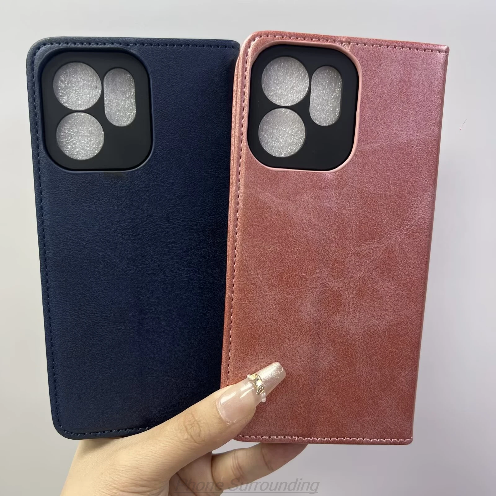 Leather Case for OPPO Reno 14F / Reno14F / Reno14 F Card Holder Holster Magnetic Attraction Flip Cover Wallet Case Fundas Coque