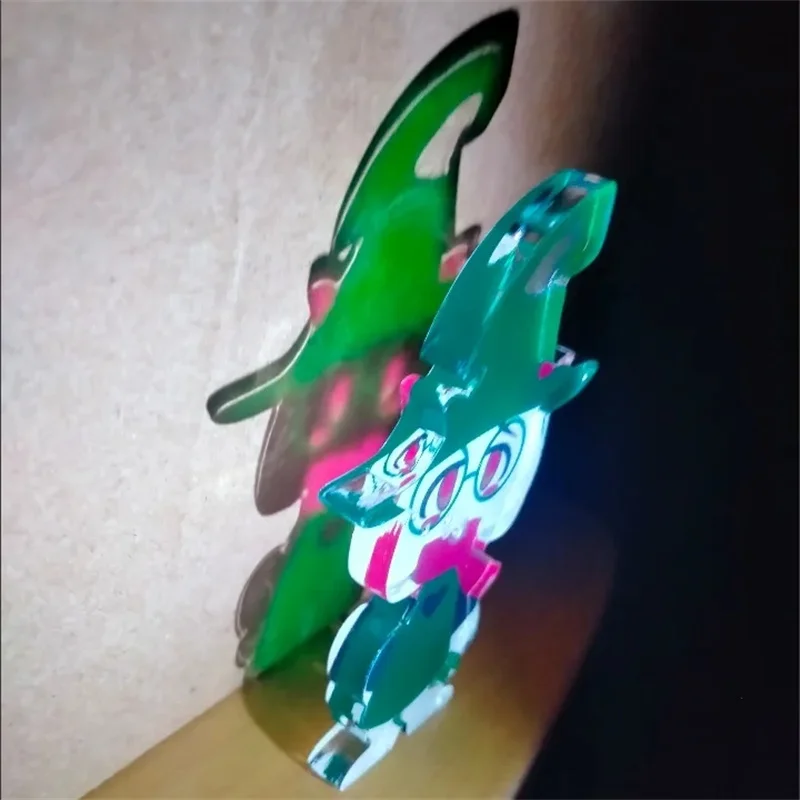 Game DELTARUNE Ralsei Cosplay Stand Plate Acrylic Desktop Model Ornament Figure Accessory Gifts Fashion Cute Props