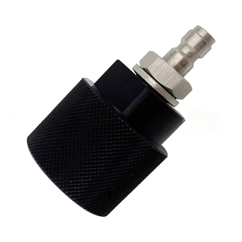 G1 2 Thread 8mm Quick Disconnect Male Female Aluminum Adapter for Gas Cylinder Compatibility and Inflatable Device Interfacing