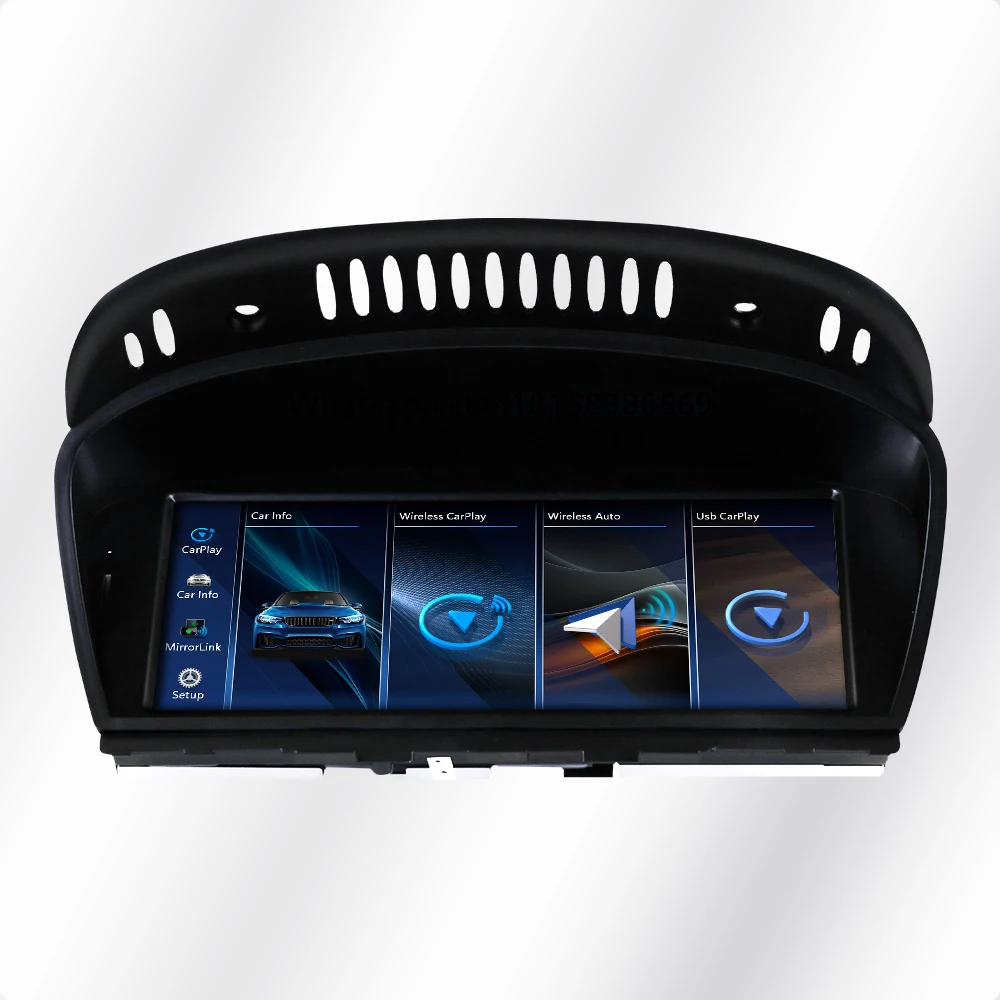 

8.9 Inch Linux Car Radio Screen Audio Carplay Multimedia GPS Head Unit Stereo for E60 E61 E92 BT DSP