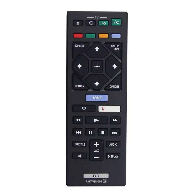 ABVO-RMT-VB1001 Remote Control For Sony Blu-Ray Disc DVD BD Player BDP-S1500 BDP-S4500 BDP-S5500 BDP-S6500 RMTVB100I Accessories