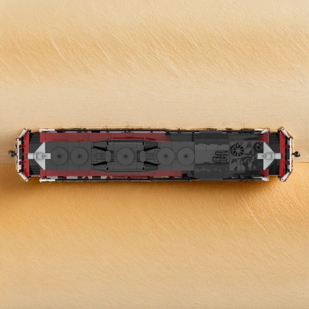 

1426 PCS MOC Southern Pacific GP9 Black Widow Detailed DIY Model Building Blocks Birthday Toys Gift