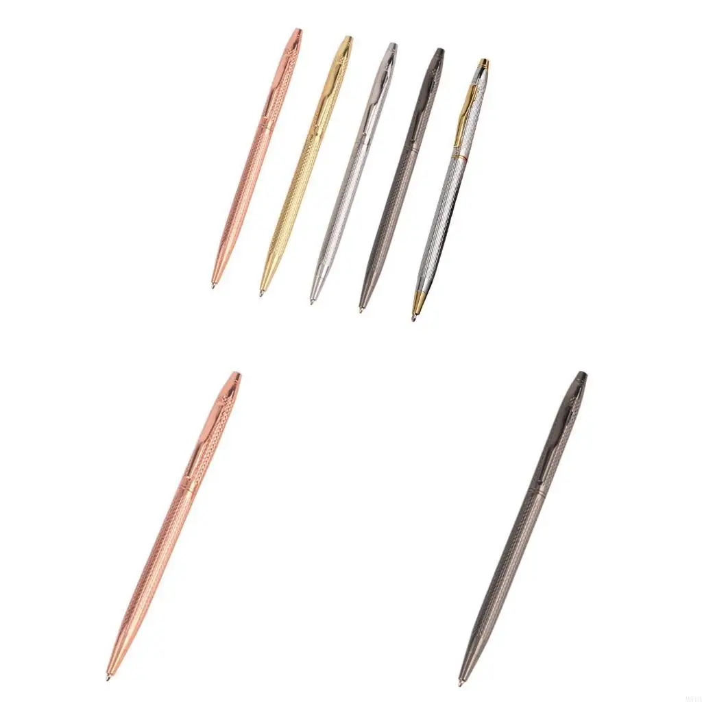 

M5TB Metal Ballpoint Pen Black Business Business Procement Office School Supply Stactoryery