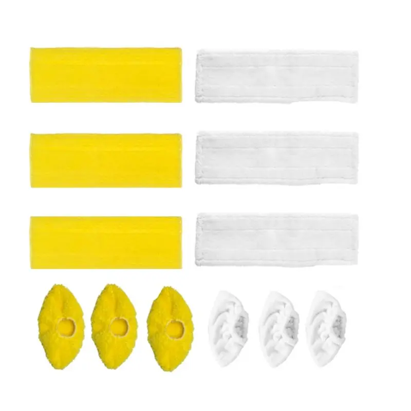 

YCOC-Washable Microfiber Mop Cloth Steam Mop Pads For Karcher SC1 SC2 SC3 SC4 SC5 Handheld Vacuum Cleaner Accessories