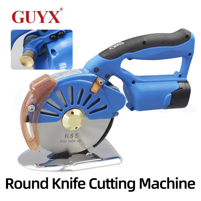 Elétrica Circular Saw Rotary Cutter Profissional para Cortar Artesanato de Couro de Algodão Ferramentas Faça Você Mesmo sem Fio 100125 mm