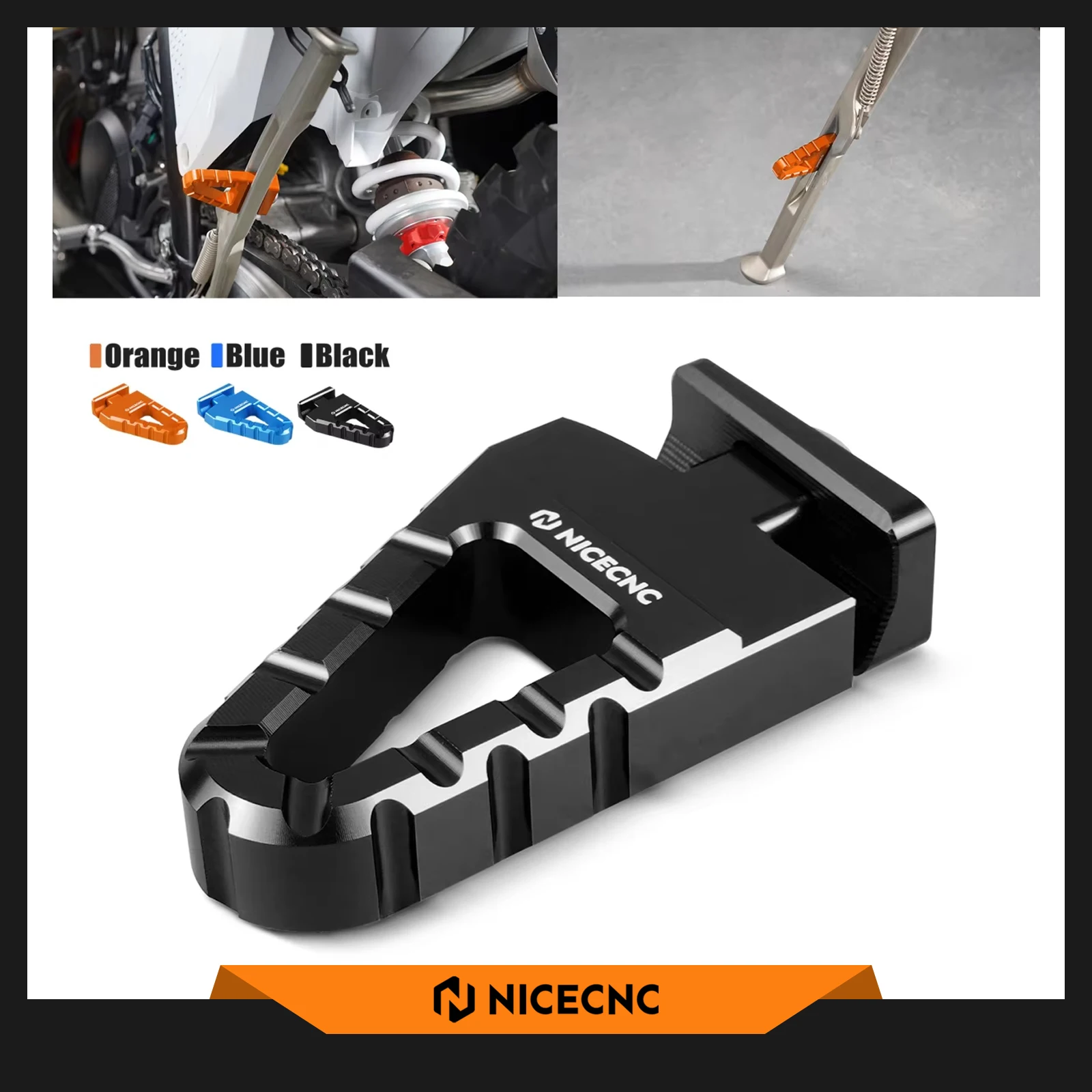 

2025 2024 For KTM EXC 300 EXCF 350 SXF 450 SX 125 Husqvarna TE 300 GasGas EC 300 EC 250 Motorcycle Kickstand Foot Pegs Footrest