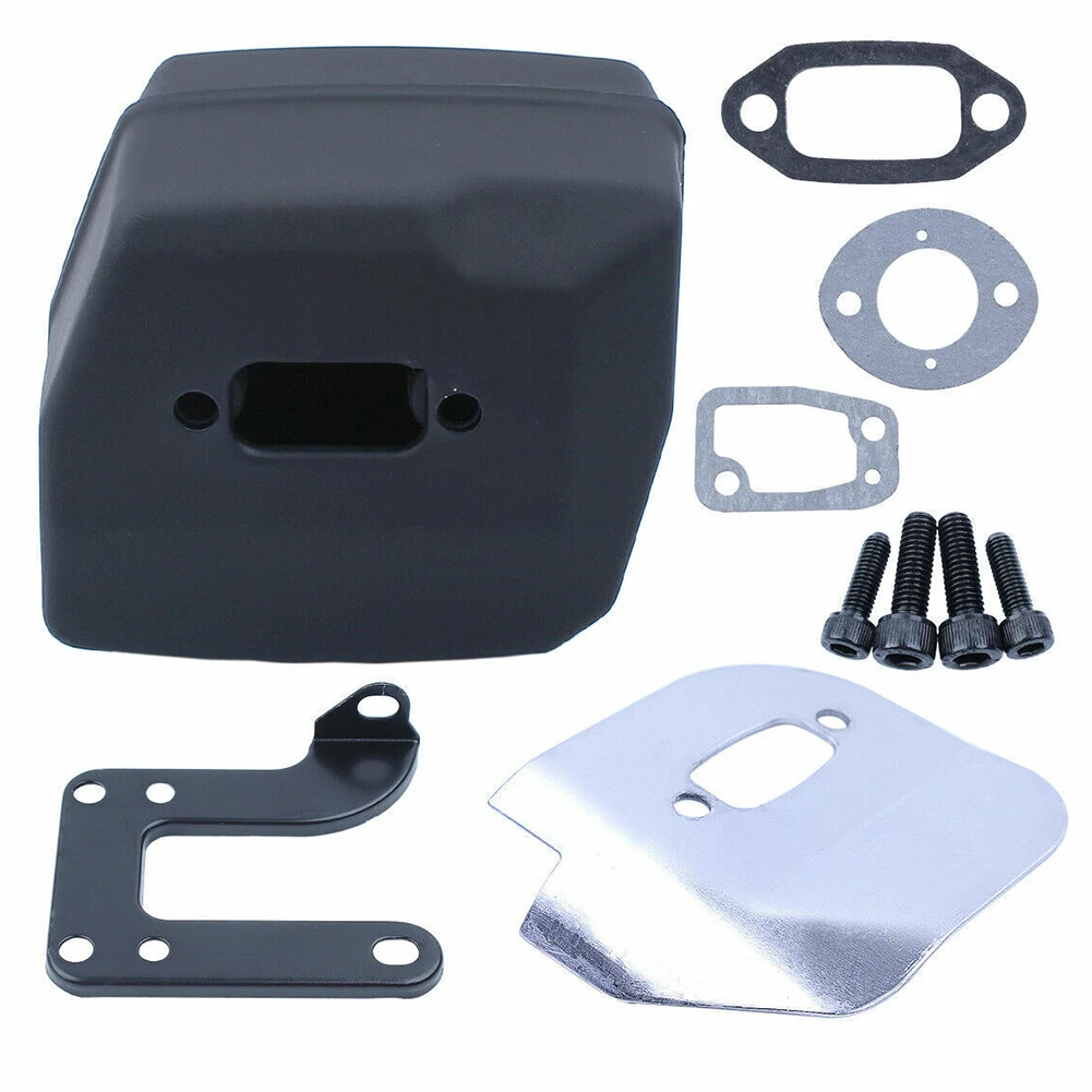 Imagem -05 - Kit de Defletor do Silenciador de Escape Vida Útil Prolongada para Motosserra Husqvarna 61 268 272 272xp 268k 272s