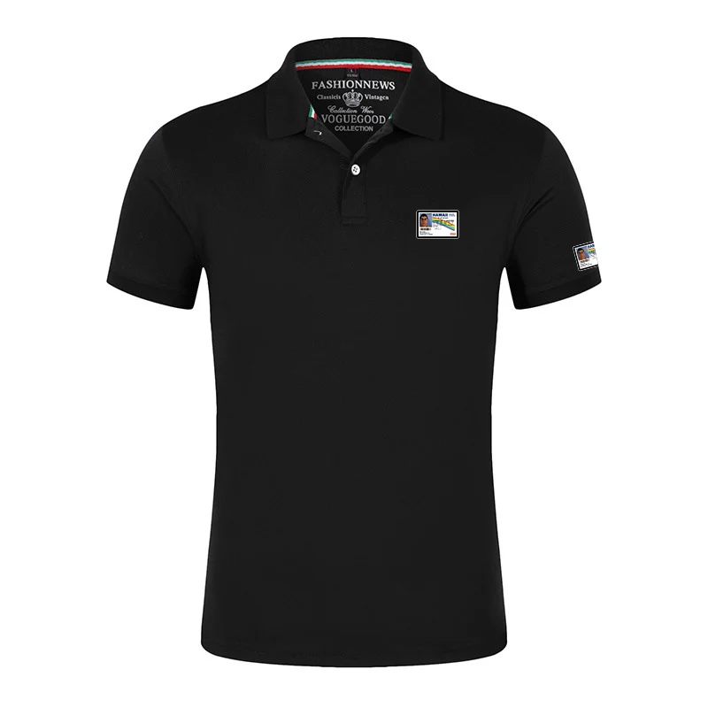 2025 Funny McLovin ID Print Men's Summer Outdoor Leisure POLO Shirt Outdoor Sports Short Sleeve Breathable Comfortable Top
