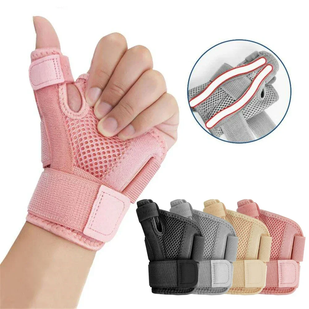 

Flexible Splint Wrist Thumb Support Brace Right & Left Hand for Tendonitis Arthritis Breathable Thumb Protector Guard Fits
