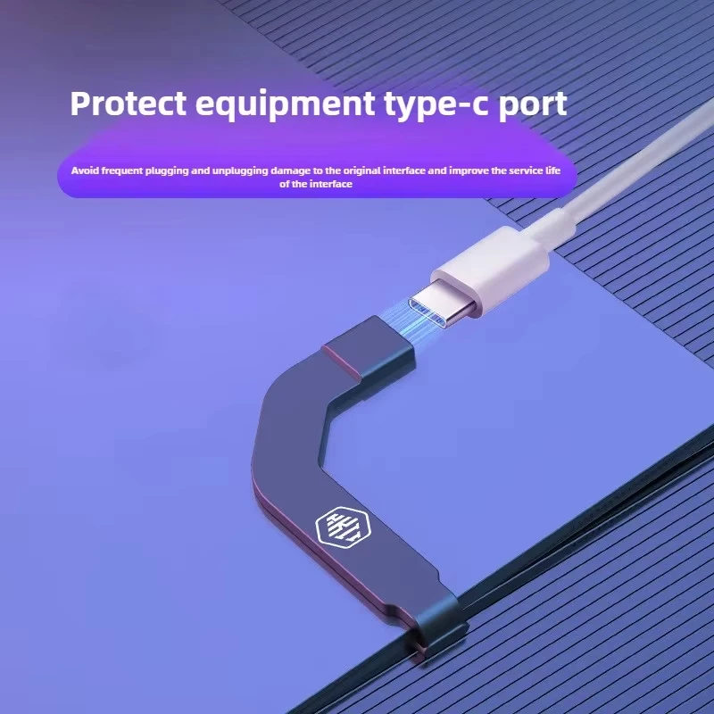 Universal Type C Connector Converter Charging Port Adapter for Phone Laptop Tablet For All USB C Devices Smartphones for Gaming