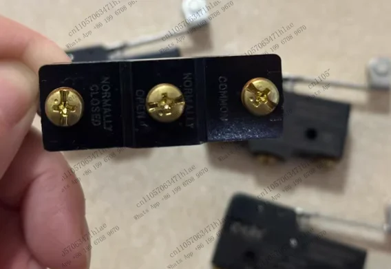 4pcs Micro Travel Switch LXW-511G1 Contact Capacity AC15A DC15A, 380V