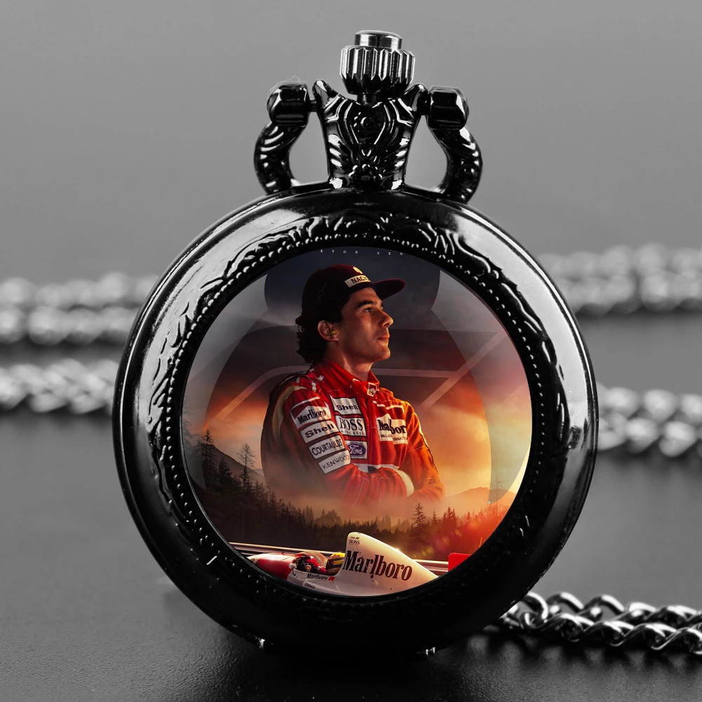 Fabled Racer Collar con colgante de cúpula de cristal inspirado en película artesanal Regalo de joyería neutra de género