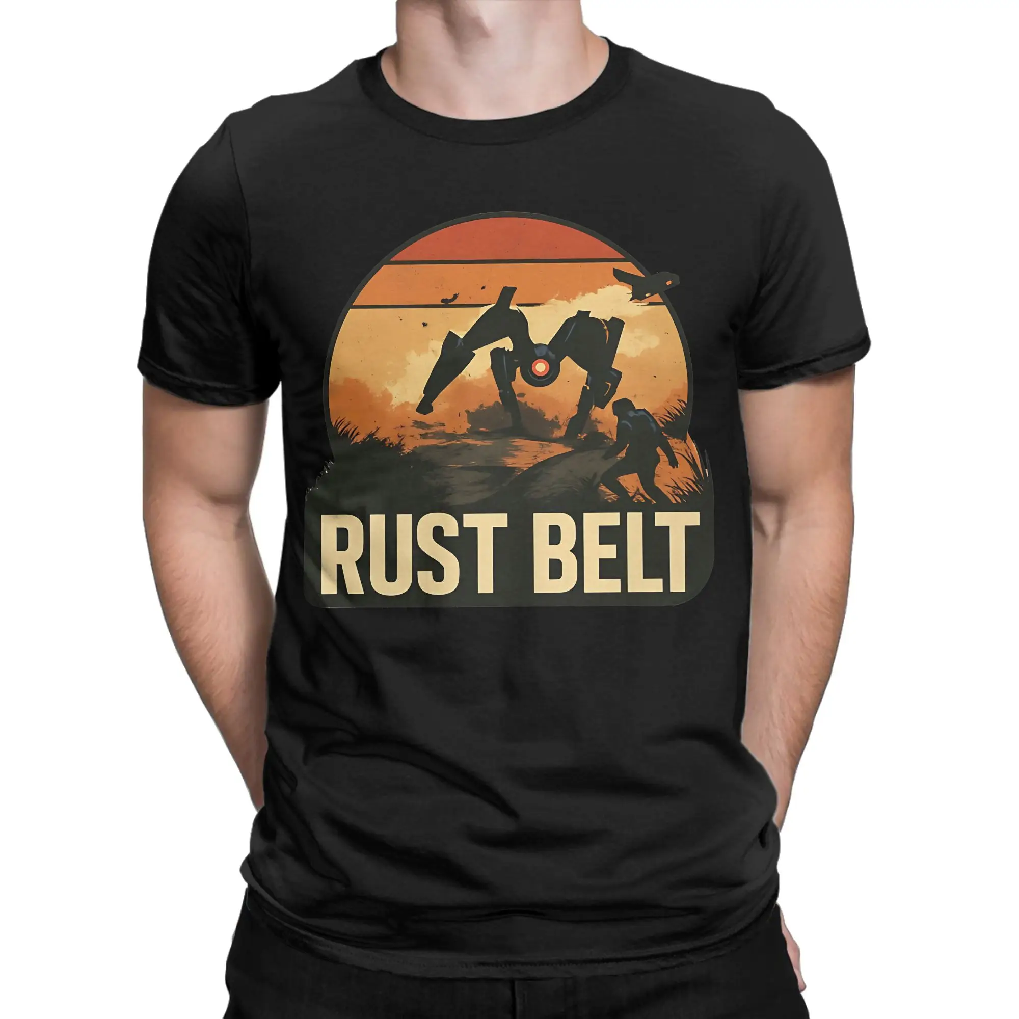 Arc Raiders Rust Belt T-Shirt Summer  Cotton T Shirts For Adult Trendy Cool Casual Tee Shirt Short Sleeve Classic Tees