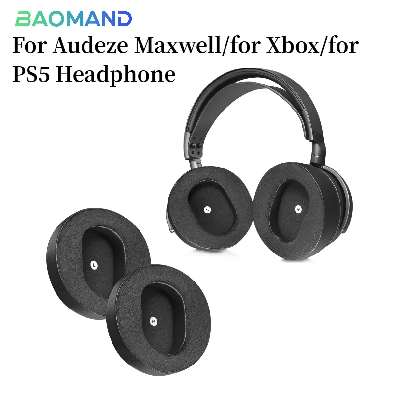 

1Pair Replacement Ear Pads Cushions Earmuffs Repair Parts For Audeze Maxwell/for Xbox/for PS5 On-Ear Bluetooth Headphones