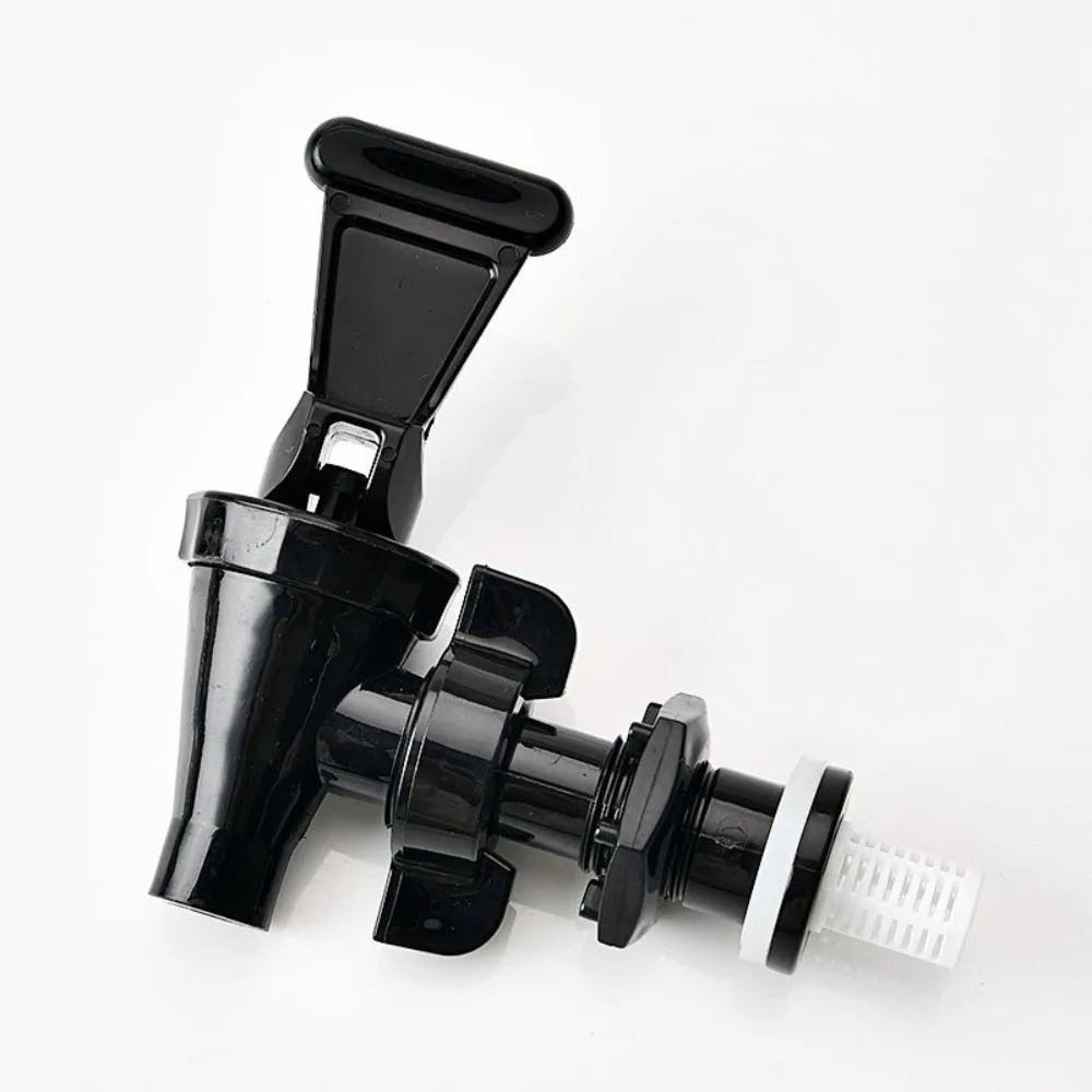 Upgraded Beer Barrel Faucet Tap Black Plastic Water Dispenser Faucet Tap Durable Detachable Milk Tea Bucket Faucet