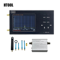 HTOOL SA6 Spectrum Analyzer 6GHz Signal Generator 3.2 inch Touch Screen Portable 35-6200 MHz RF Input PC Control Battery