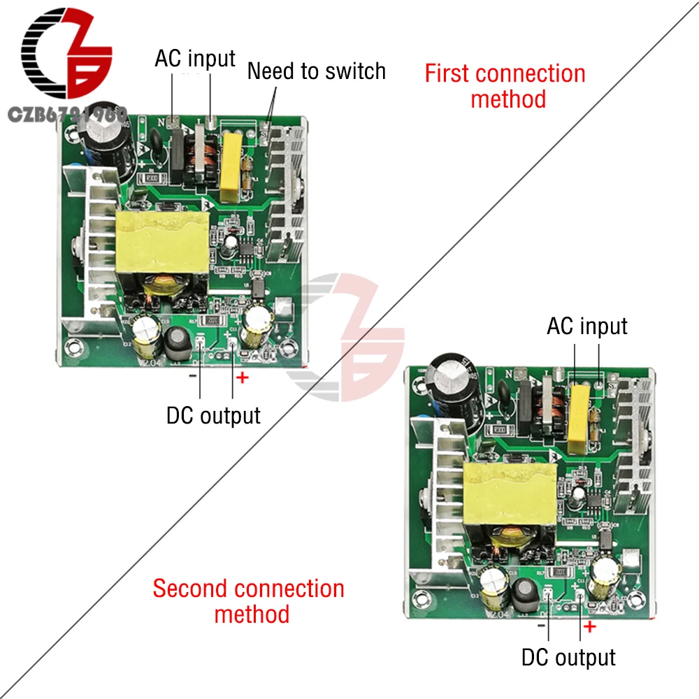 AC 110V-245V To DC 24V 5A 6A Power Supply Module Board Switch AC-DC Switch Power Supply Board Isolated Power Supply Modue 120W